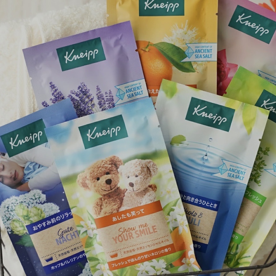 クナイプ バスソルト トライアルセット/クナイプ/入浴剤を使ったクチコミ（1枚目）