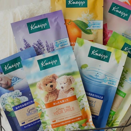 クナイプ バスソルト トライアルセット/クナイプ/入浴剤を使ったクチコミ(1枚目)