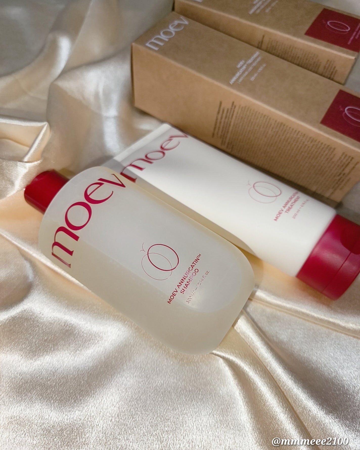 モエブ アヌカチン シャンプー/トリートメント/moev/市販シャンプーを使ったクチコミ(1枚目)