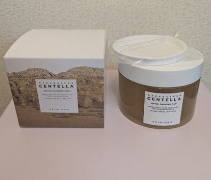 センテラ クイックカーミングパッド/SKIN1004/トナーパッドを使ったクチコミ(1枚目)