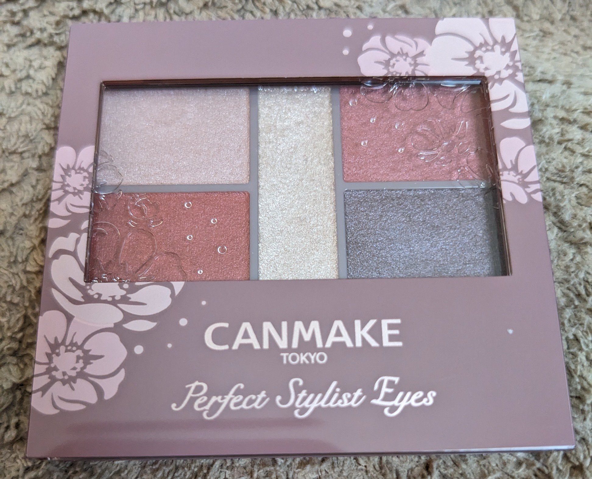 パーフェクトスタイリストアイズ/キャンメイク/アイシャドウパレットを使ったクチコミ（1枚目）