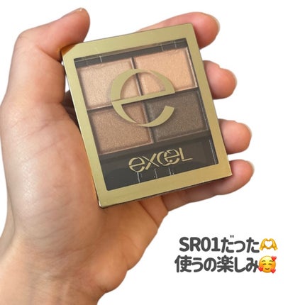 スキニーリッチシャドウ/excel/アイシャドウパレットを使ったクチコミ(3枚目)