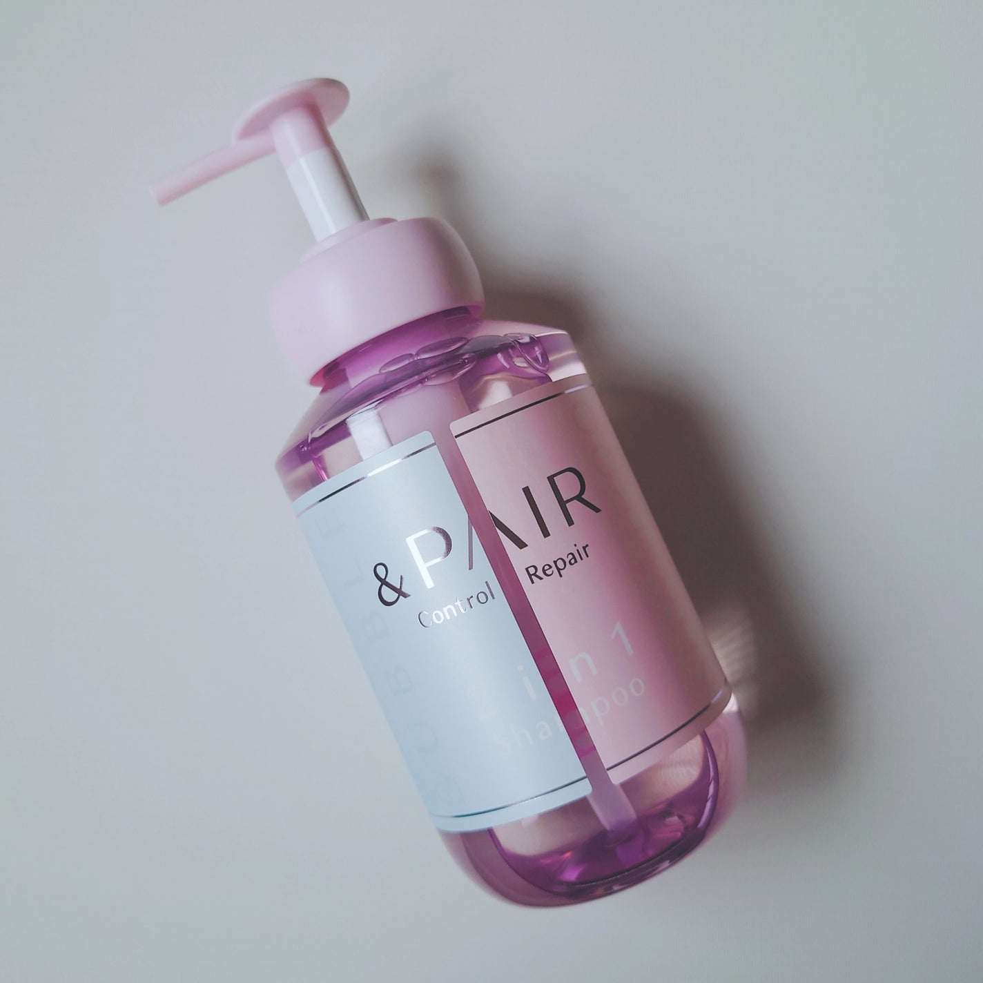 アンドペア コントロール リペア 2in1 シャンプー&ヘアトリートメント/&PAIR/市販シャンプーを使ったクチコミ(2枚目)