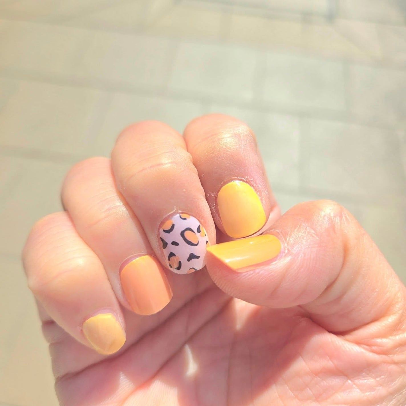 SUNNY RECIPE COLOR CHANGE GEL NAIL/SUNNY RECIPE/ネイルシールを使ったクチコミ(5枚目)