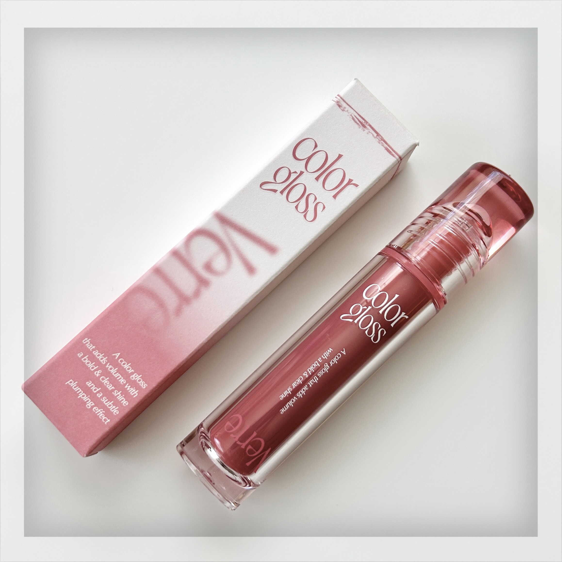 ベールカラーグロス/too cool for school/リップグロスを使ったクチコミ（1枚目）