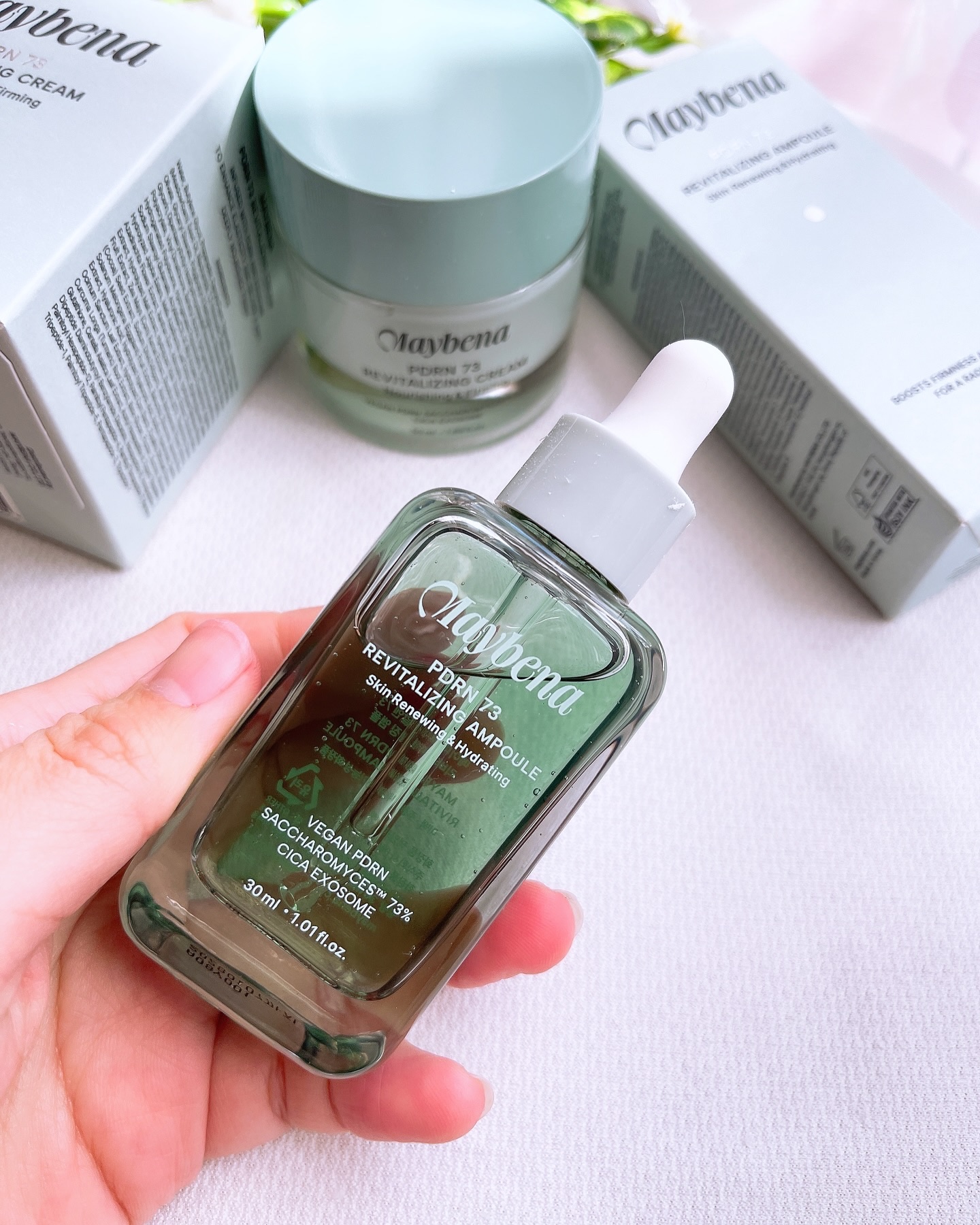 PDRN 73 リバイタライジング アンプル/MAYBENA/美容液を使ったクチコミ（2枚目）