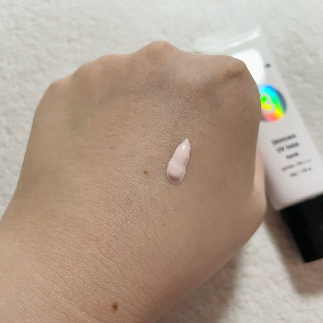 薬用スキンケアUVベース/maruthree/日焼け止め・UVケアを使ったクチコミ（2枚目）