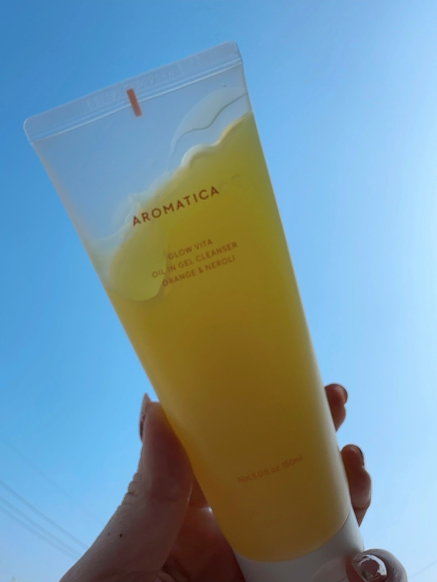 グロービタオイル イン ジェル クレンザー オレンジ&ネロリ/AROMATICA/クレンジングジェルを使ったクチコミ(1枚目)