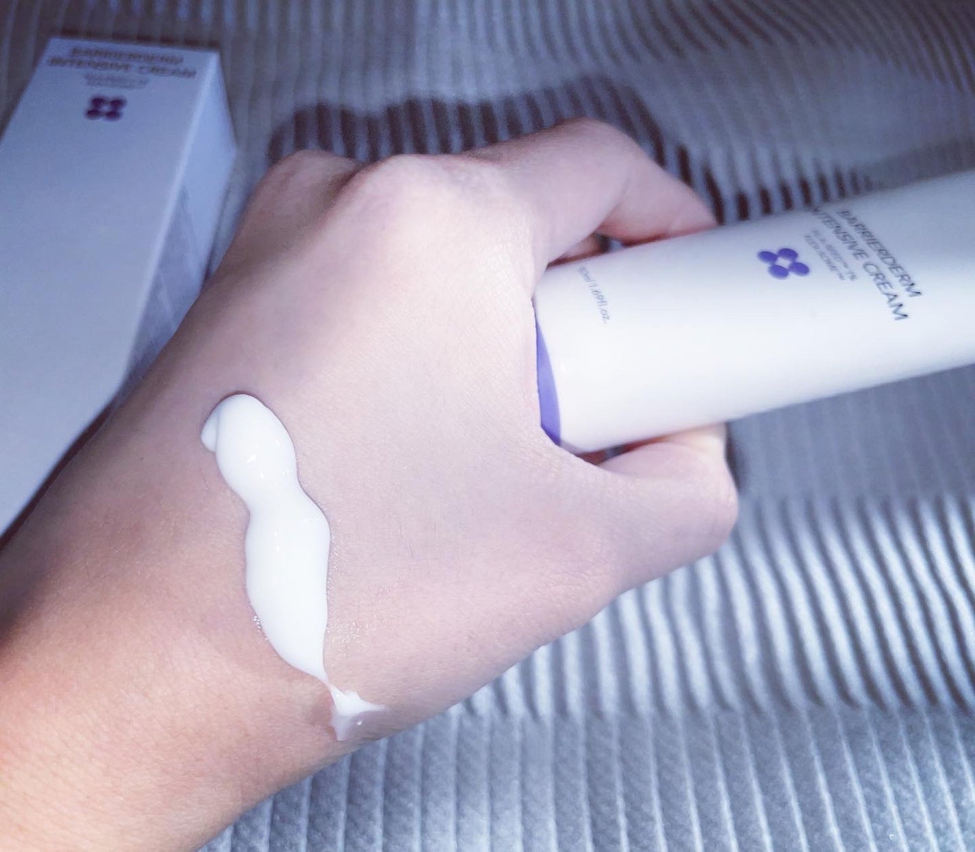 バリアダームモイストクリーム/SKIN&LAB/フェイスクリームを使ったクチコミ(2枚目)