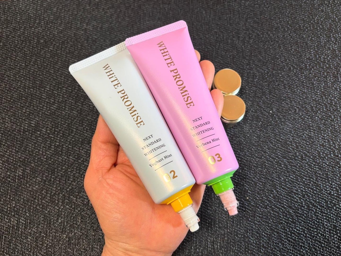 ホワイトプロミス 美白*+むし歯予防*/WHiTE PROMiSE/歯磨き粉を使ったクチコミ(1枚目)