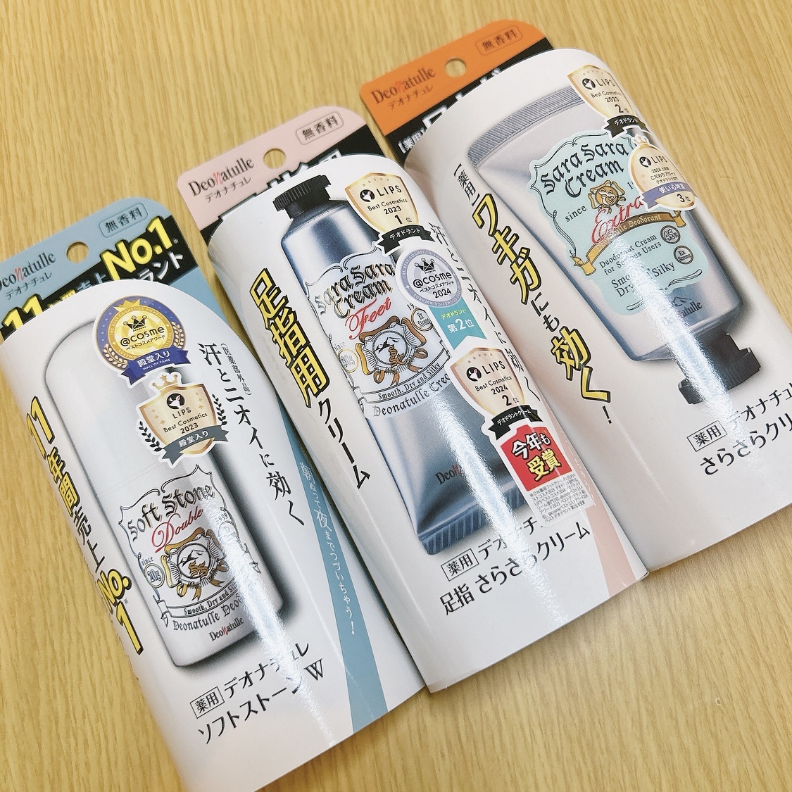 薬用ソフトストーンＷ/デオナチュレ/デオドラント・制汗剤を使ったクチコミ（1枚目）