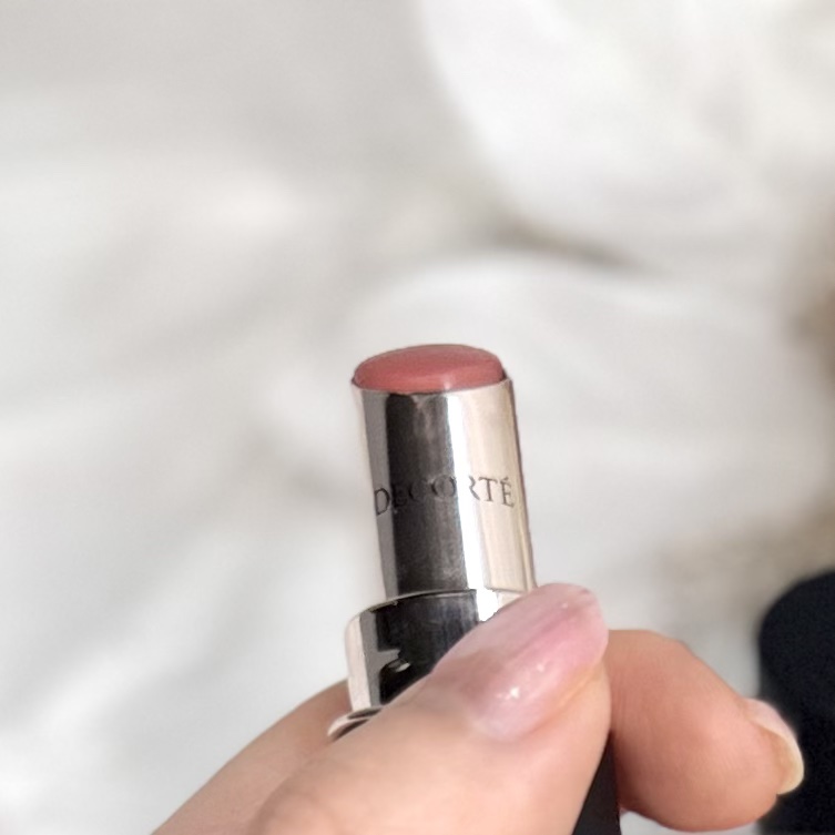 ルージュデコルテ　クリームグロウ/DECORTÉ/口紅を使ったクチコミ（2枚目）