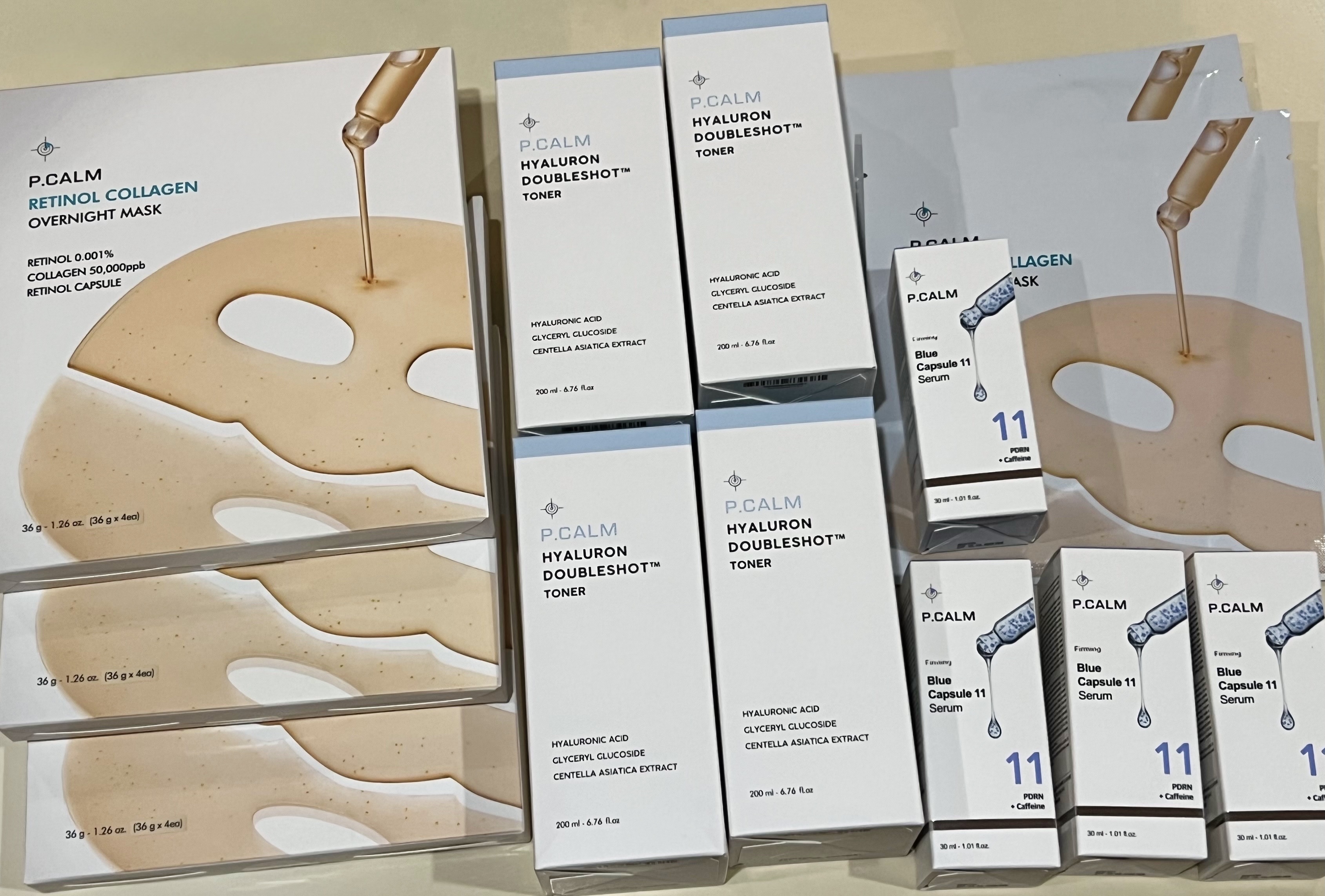 レチノール コラーゲン オーバーナイト マスク/P.CALM/シートマスク・パックを使ったクチコミ（2枚目）