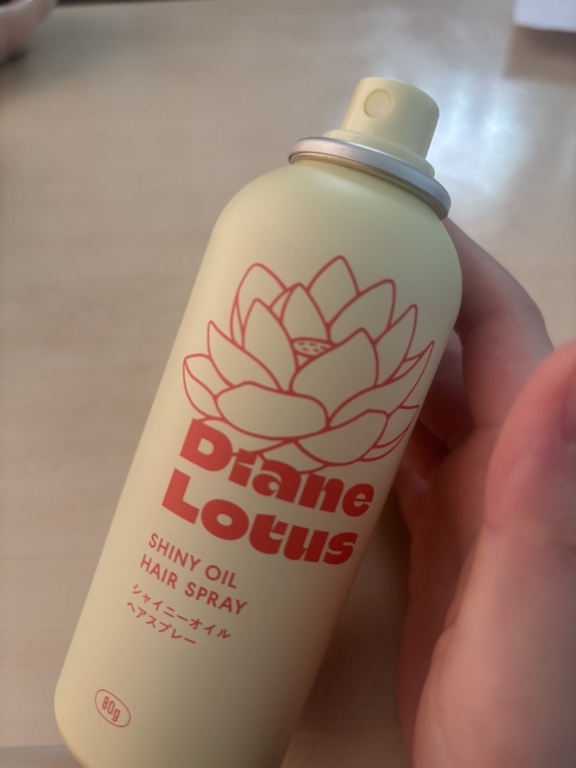 ロータス シャイニーオイル ヘアスプレー ピーチ&ホワイトティーの香り/ダイアン/ヘアスプレーを使ったクチコミ(3枚目)