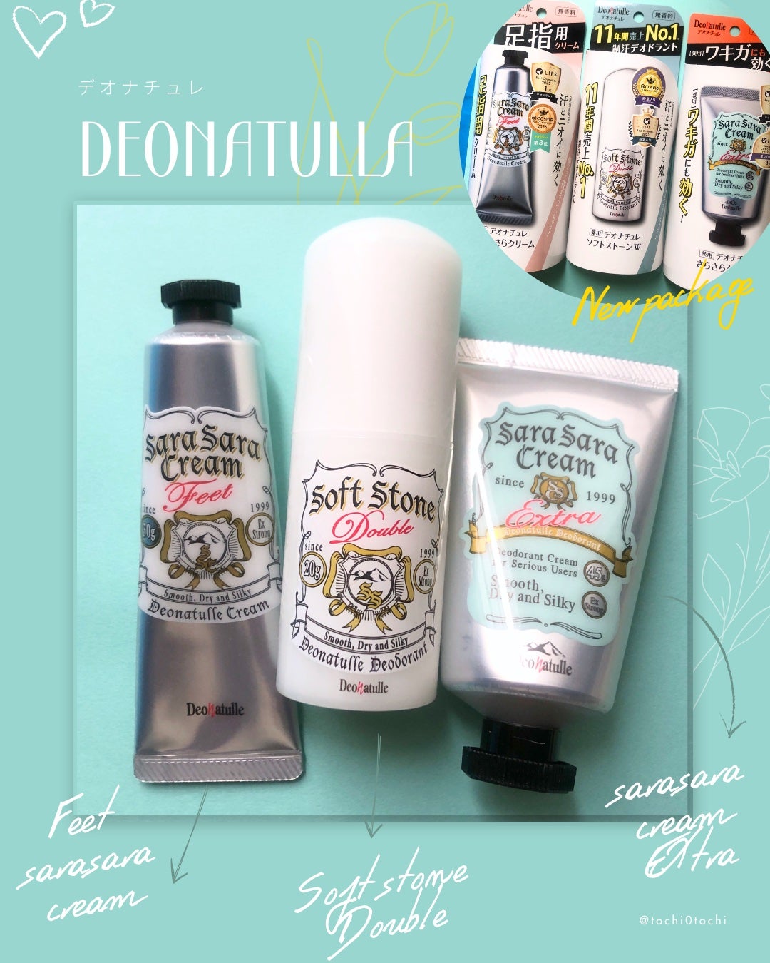 薬用ソフトストーンW/デオナチュレ/デオドラント・制汗剤を使ったクチコミ(1枚目)