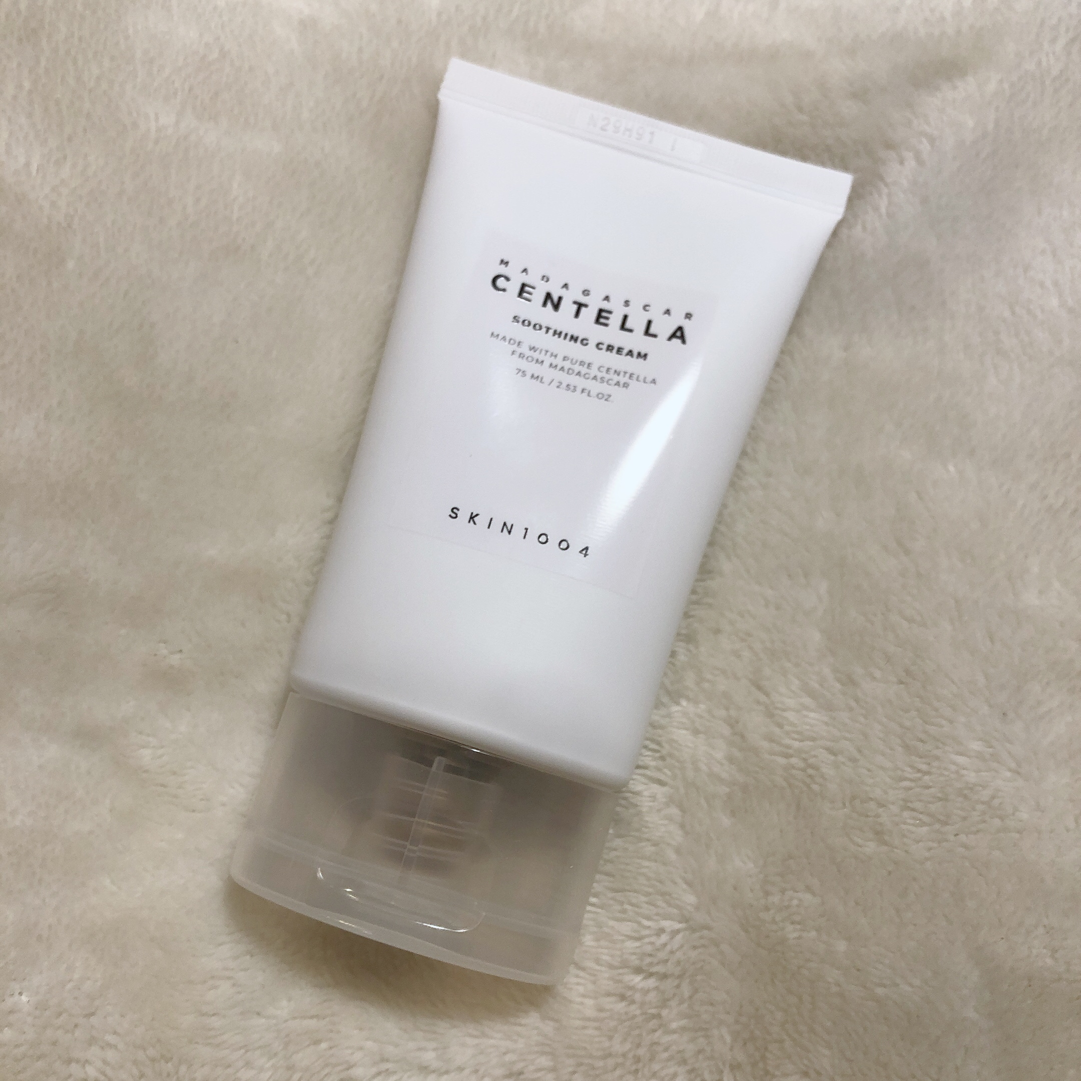 センテラ スージングクリーム/SKIN1004/フェイスクリームを使ったクチコミ（1枚目）