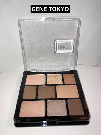 ムードアイシャドウパレット/GENE TOKYO/アイシャドウパレットを使ったクチコミ(1枚目)