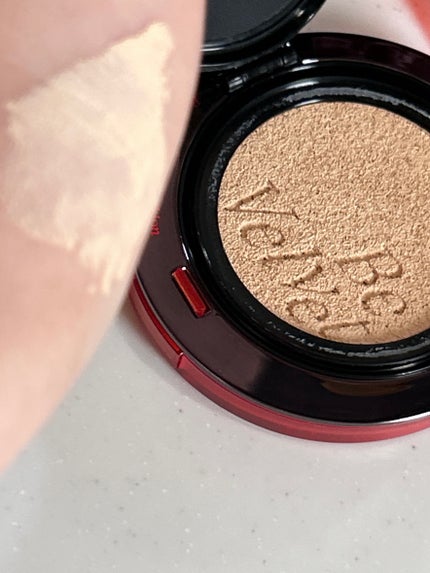 ビーベルベット カバークッション/espoir/クッションファンデーションを使ったクチコミ(4枚目)