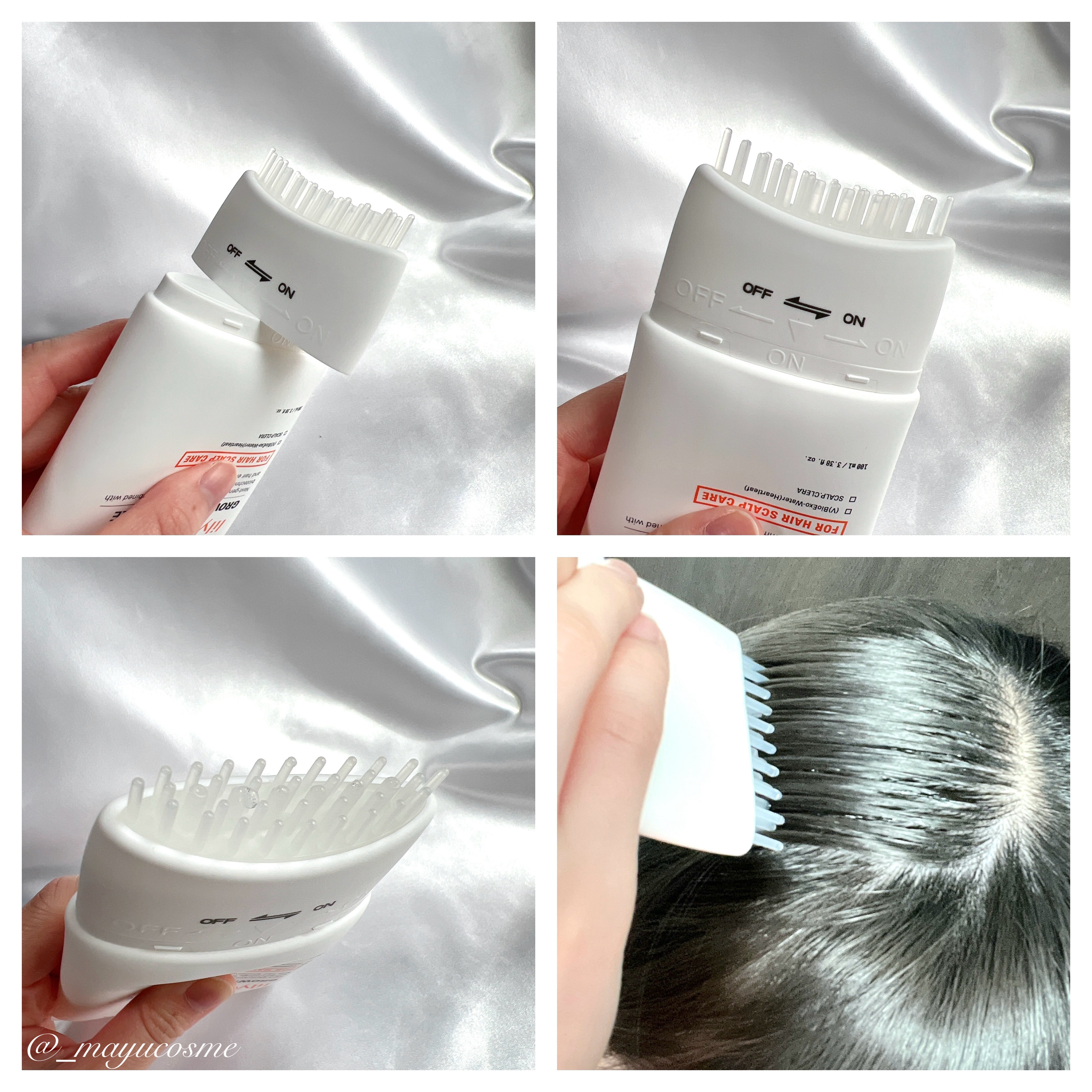 グローターン 100ml/リリーイブ/頭皮ローションを使ったクチコミ（3枚目）