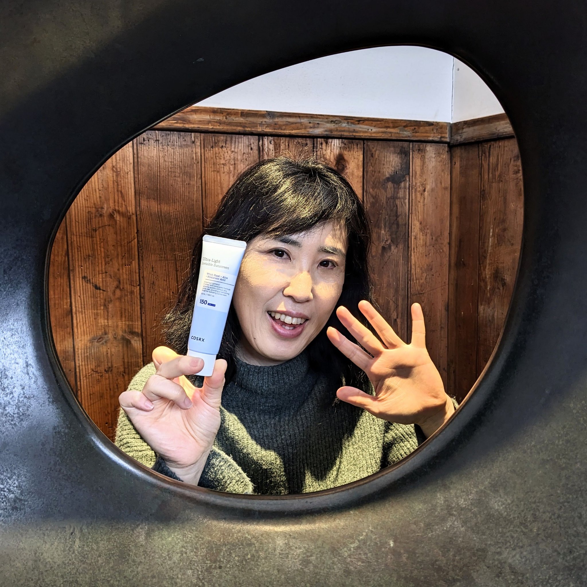 ウルトラライト透明UVクリーム/COSRX/日焼け止めクリームを使ったクチコミ（1枚目）