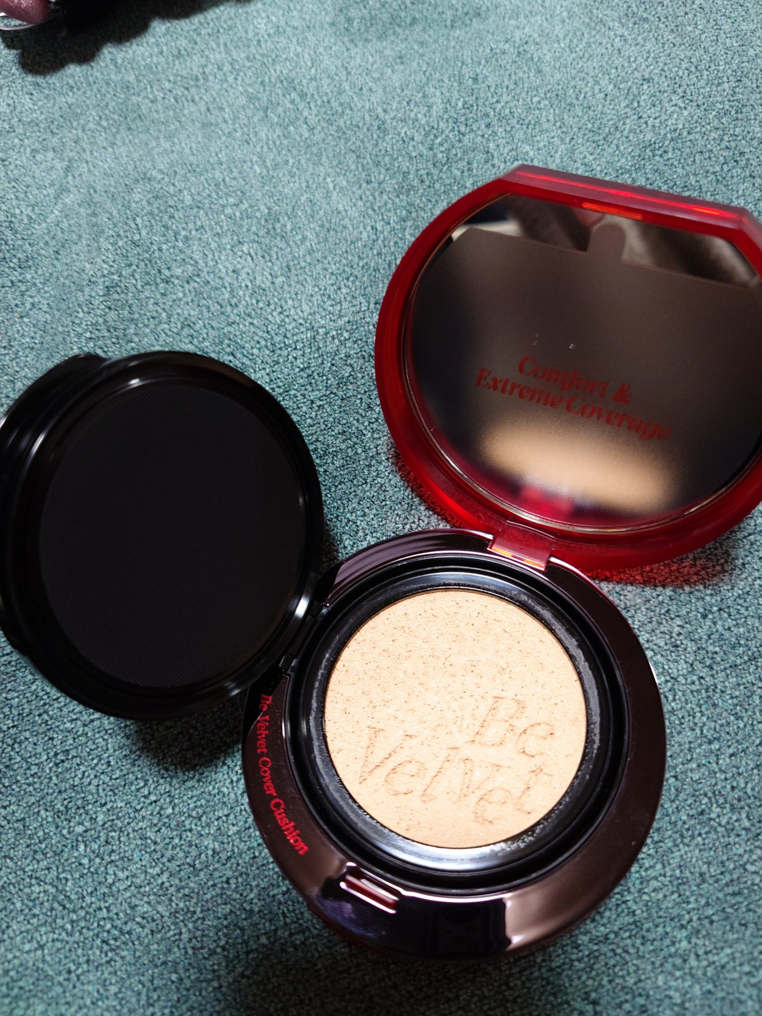 ビーベルベットカバークッション/espoir/クッションファンデーションを使ったクチコミ（2枚目）