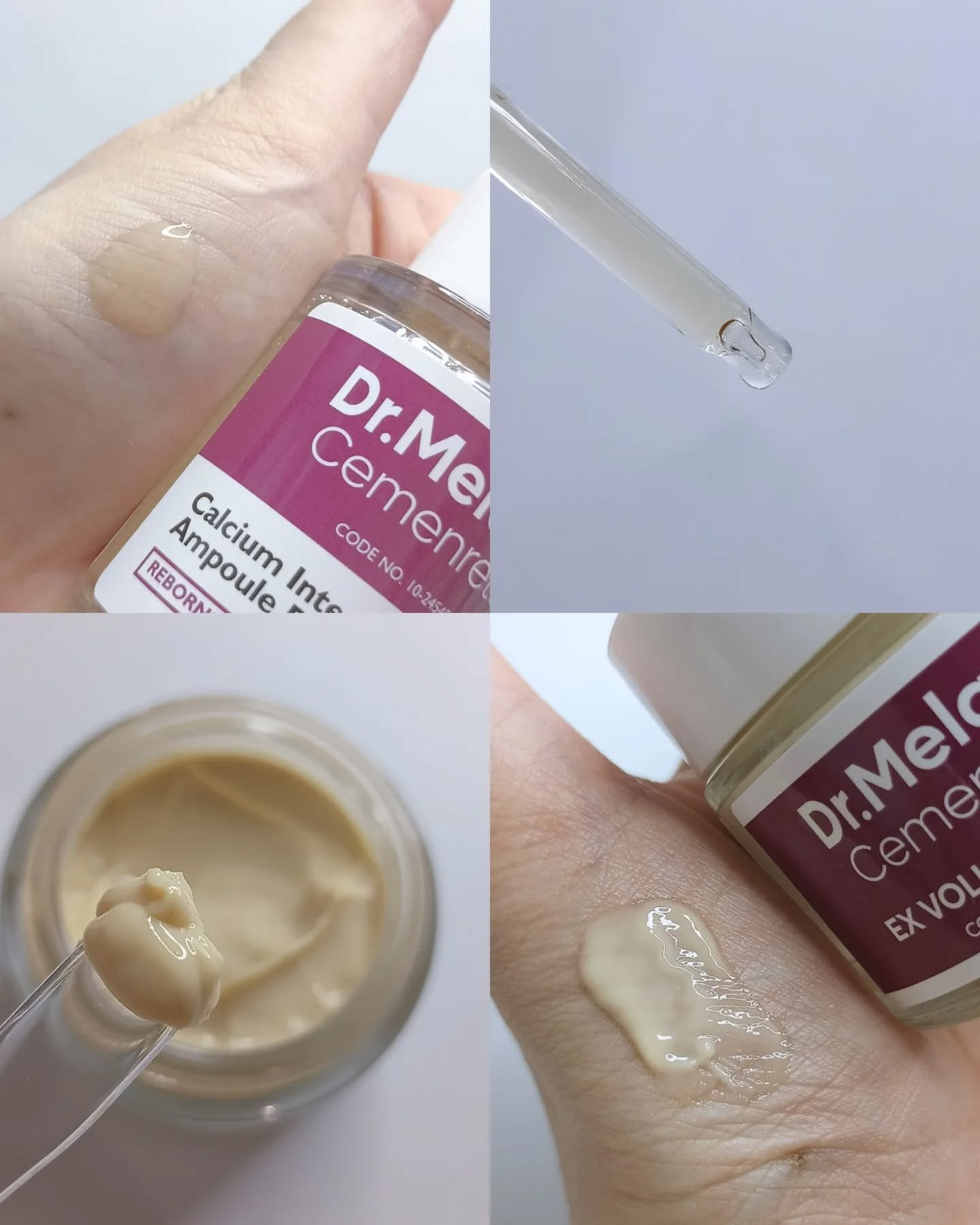 Cemenrete Calcium Intense Cream/Dr.Melaxin/フェイスクリームを使ったクチコミ（2枚目）