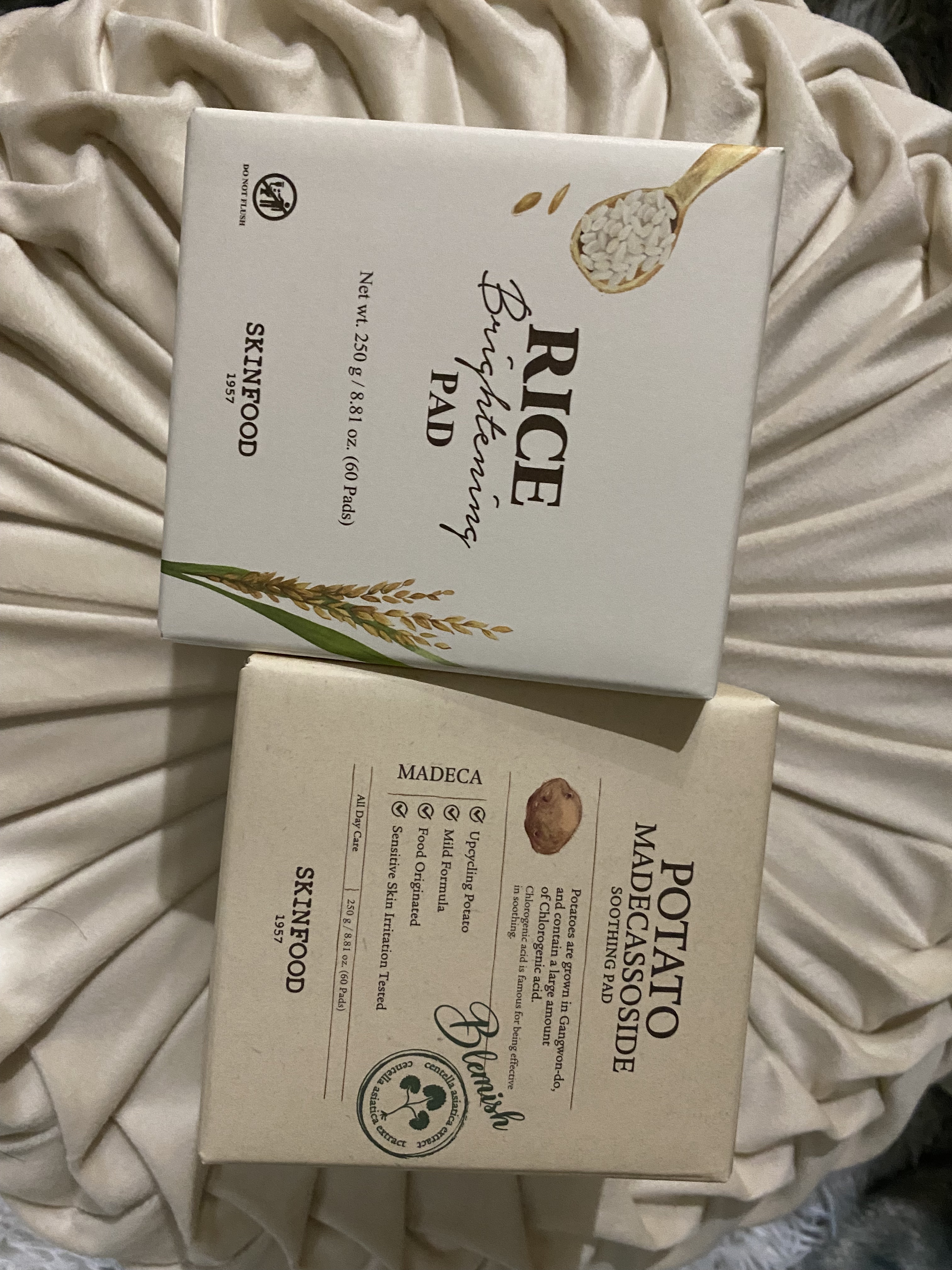 SKINFOOD ポテト マデカソ スージングパッド/SKINFOOD/トナーパッドを使ったクチコミ（1枚目）