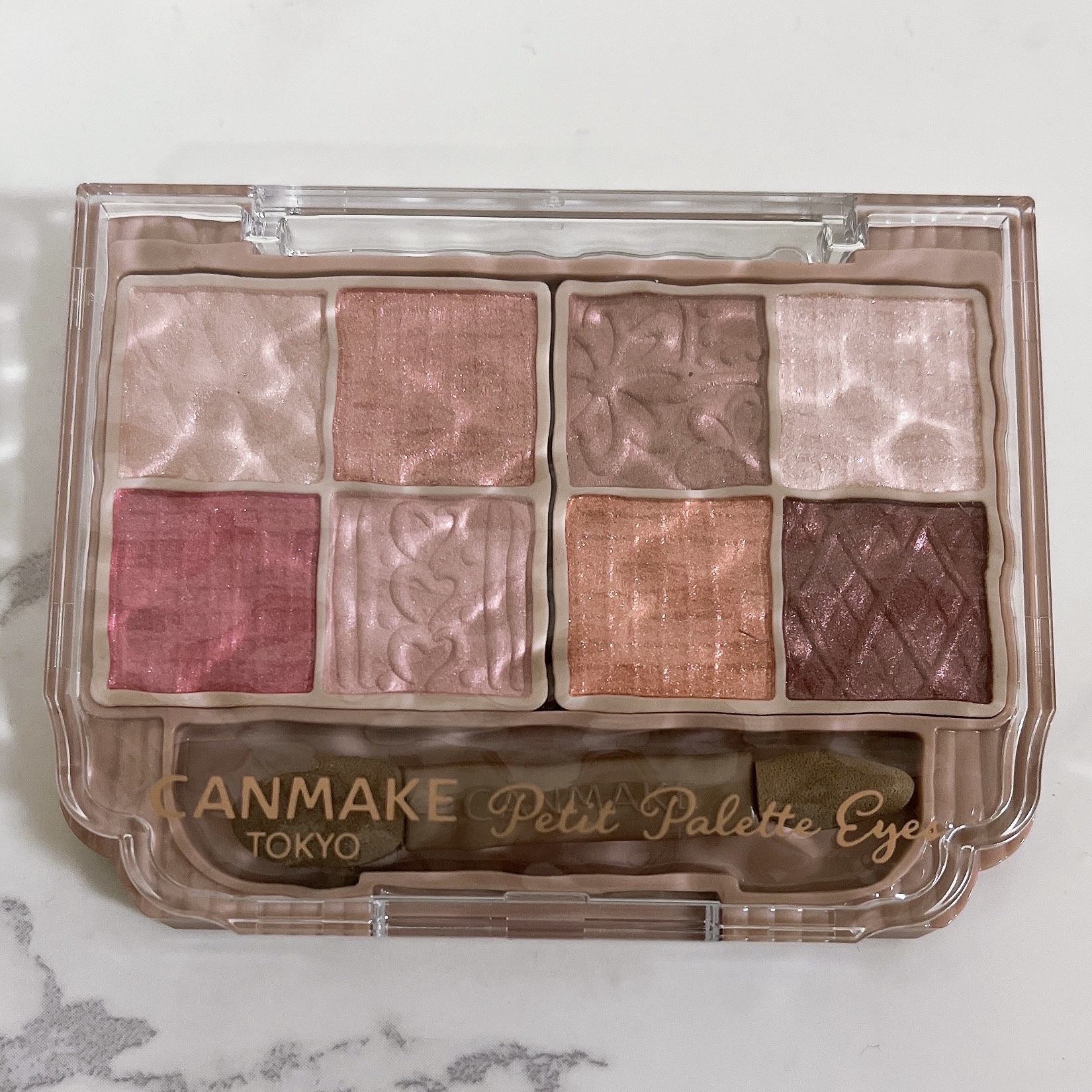 プティパレットアイズ/キャンメイク/パウダーアイシャドウを使ったクチコミ（1枚目）