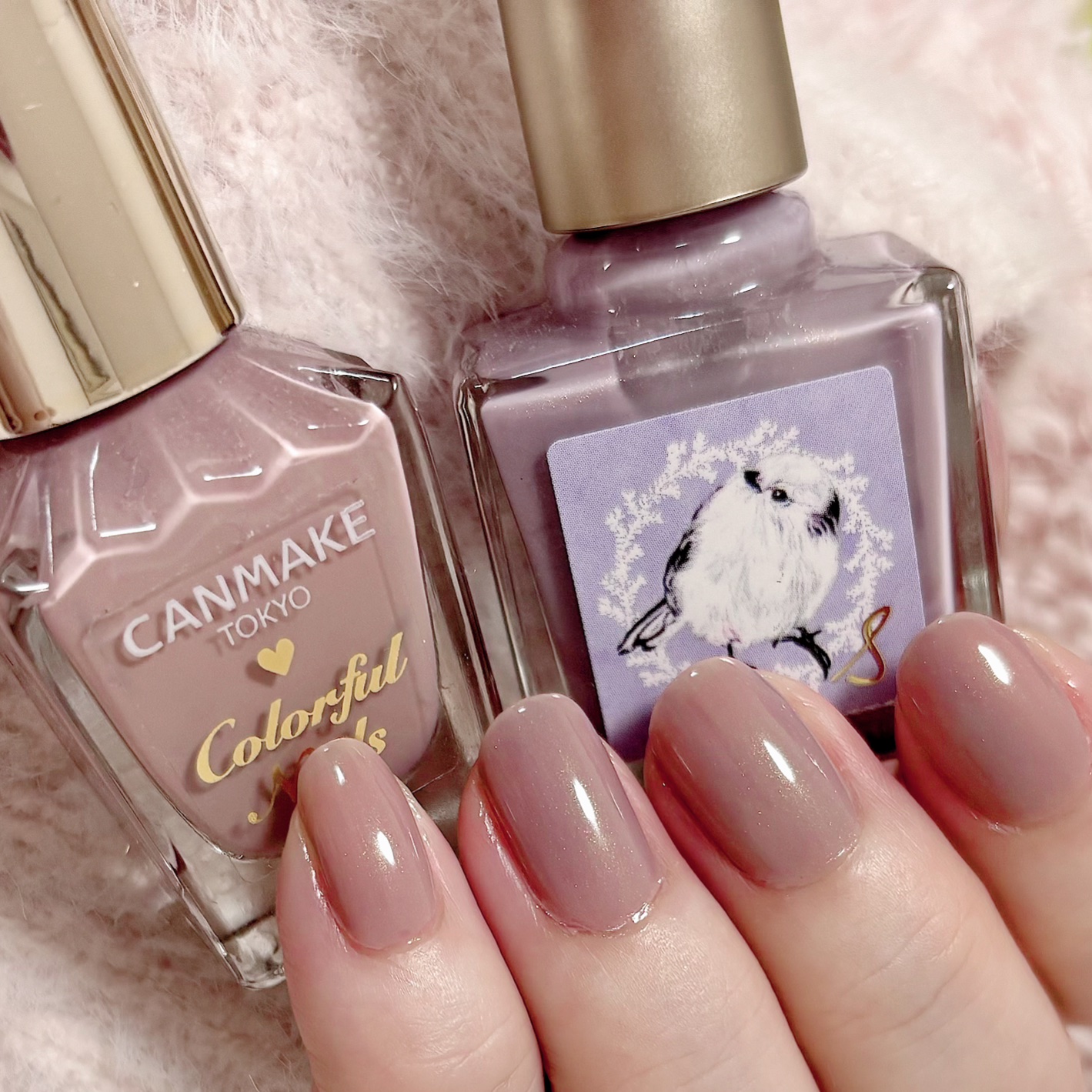 ネイルエス berry confeito/ nail S(ネイルエス) /マニキュアを使ったクチコミ（1枚目）