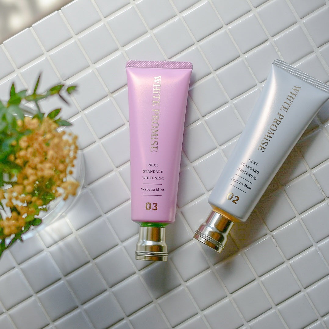 ホワイトプロミス 美白*+むし歯予防*/WHiTE PROMiSE/歯磨き粉を使ったクチコミ(1枚目)