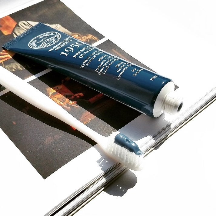 チェジュミネラルソルトブルーオーガニック歯磨き粉/1950/歯磨き粉を使ったクチコミ(4枚目)