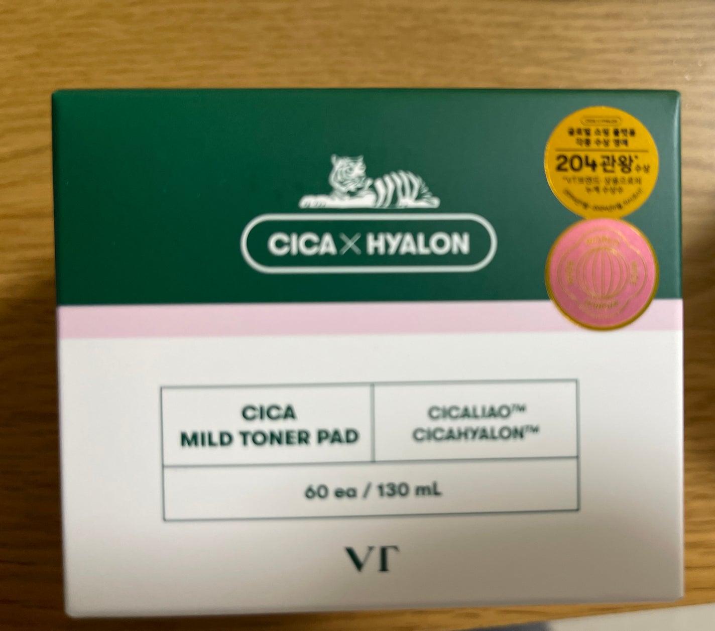 CICA マイルドトナーパッド/VT/トナーパッドを使ったクチコミ(1枚目)