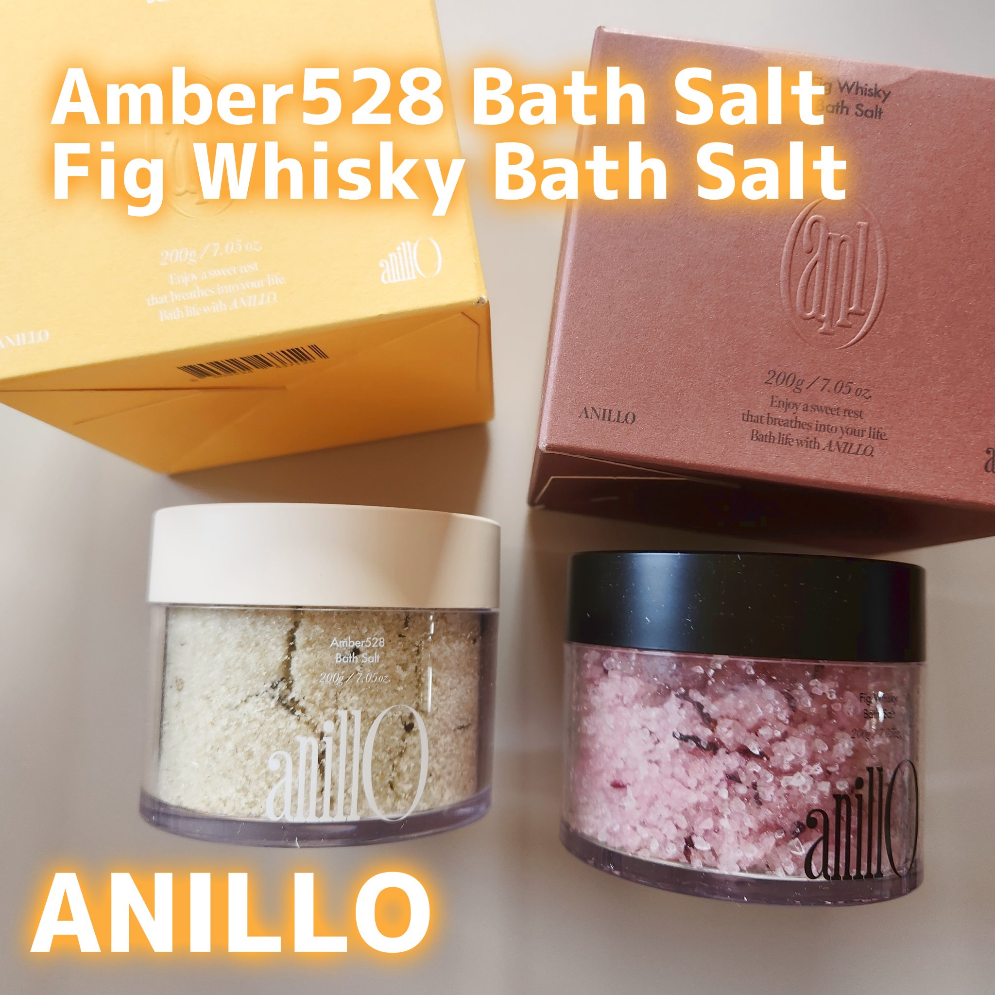 アンバー528バスソルト/ANILLO/その他を使ったクチコミ（1枚目）