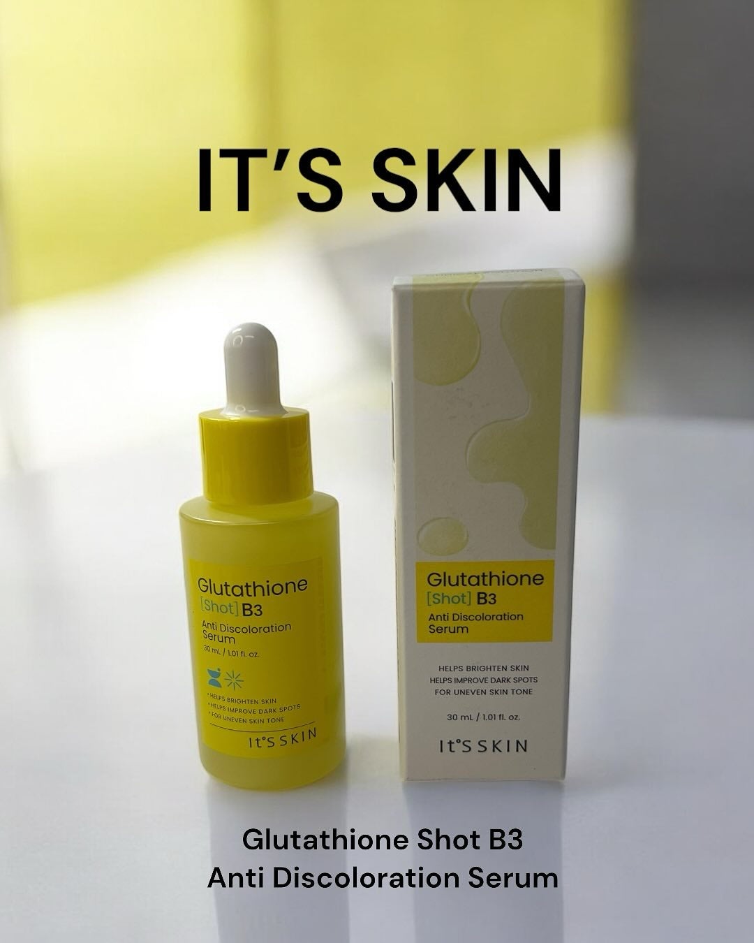 グルタチオンショットB3シミ跡セラム/It's skin/美容液を使ったクチコミ(1枚目)