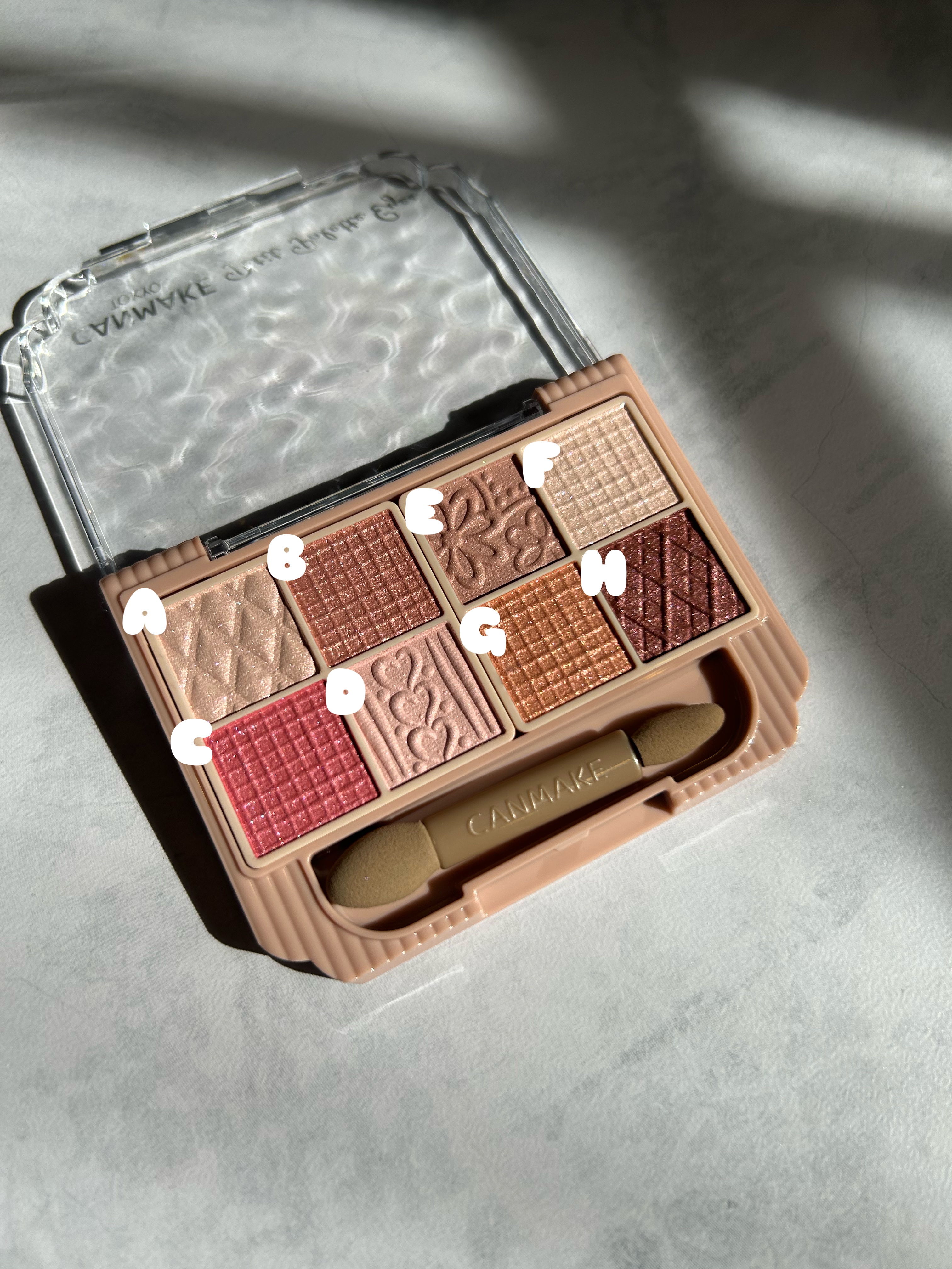 プティパレットアイズ/キャンメイク/パウダーアイシャドウを使ったクチコミ（2枚目）