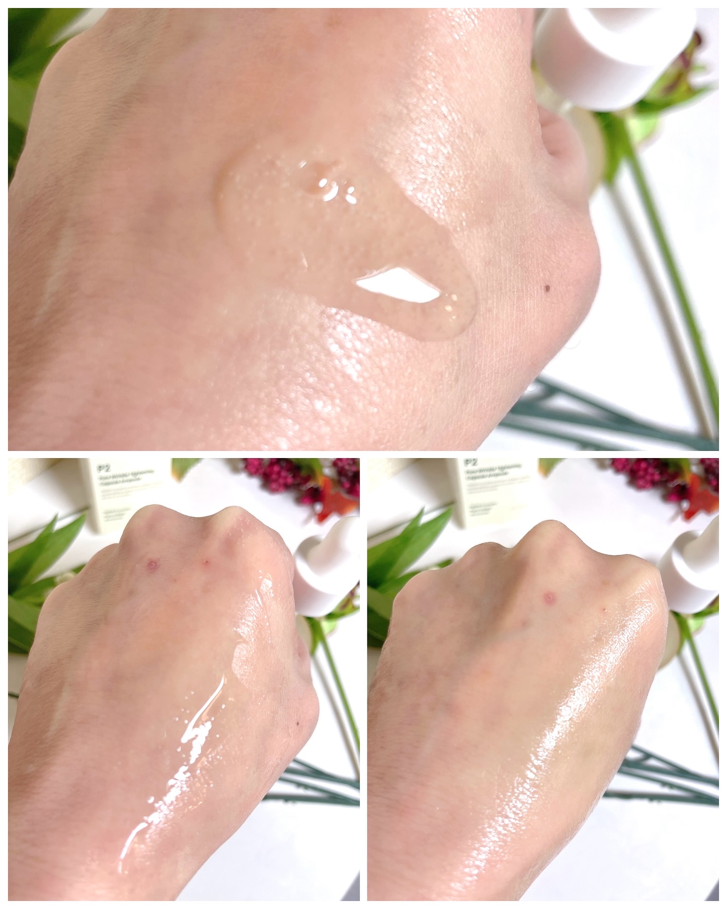 P2毛穴シワタイトニングカプセルアンプル/LUOKI/美容液を使ったクチコミ（3枚目）