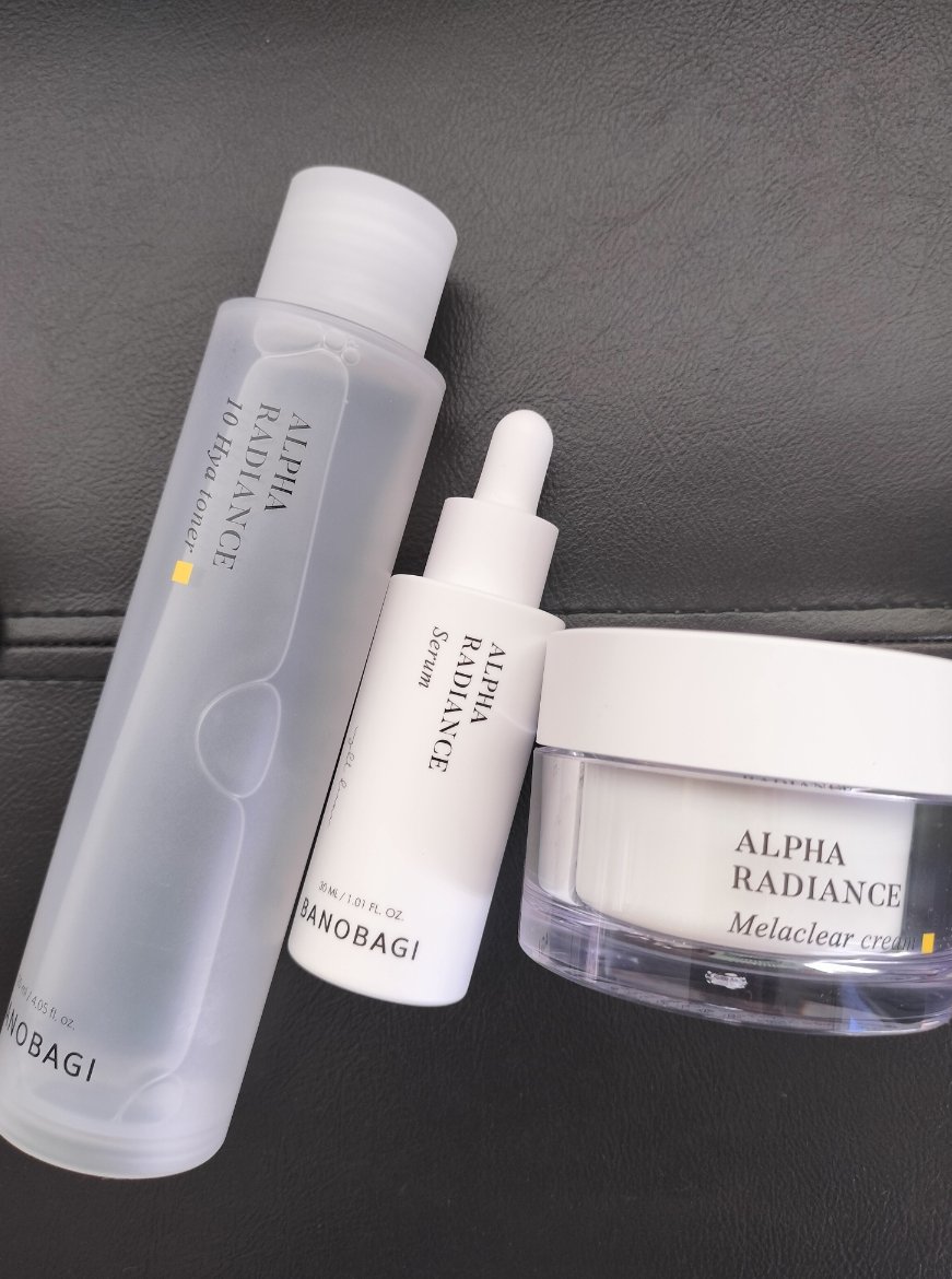 アルファラディアンスメラクリア クリーム/BANOBAGI/フェイスクリームを使ったクチコミ（3枚目）