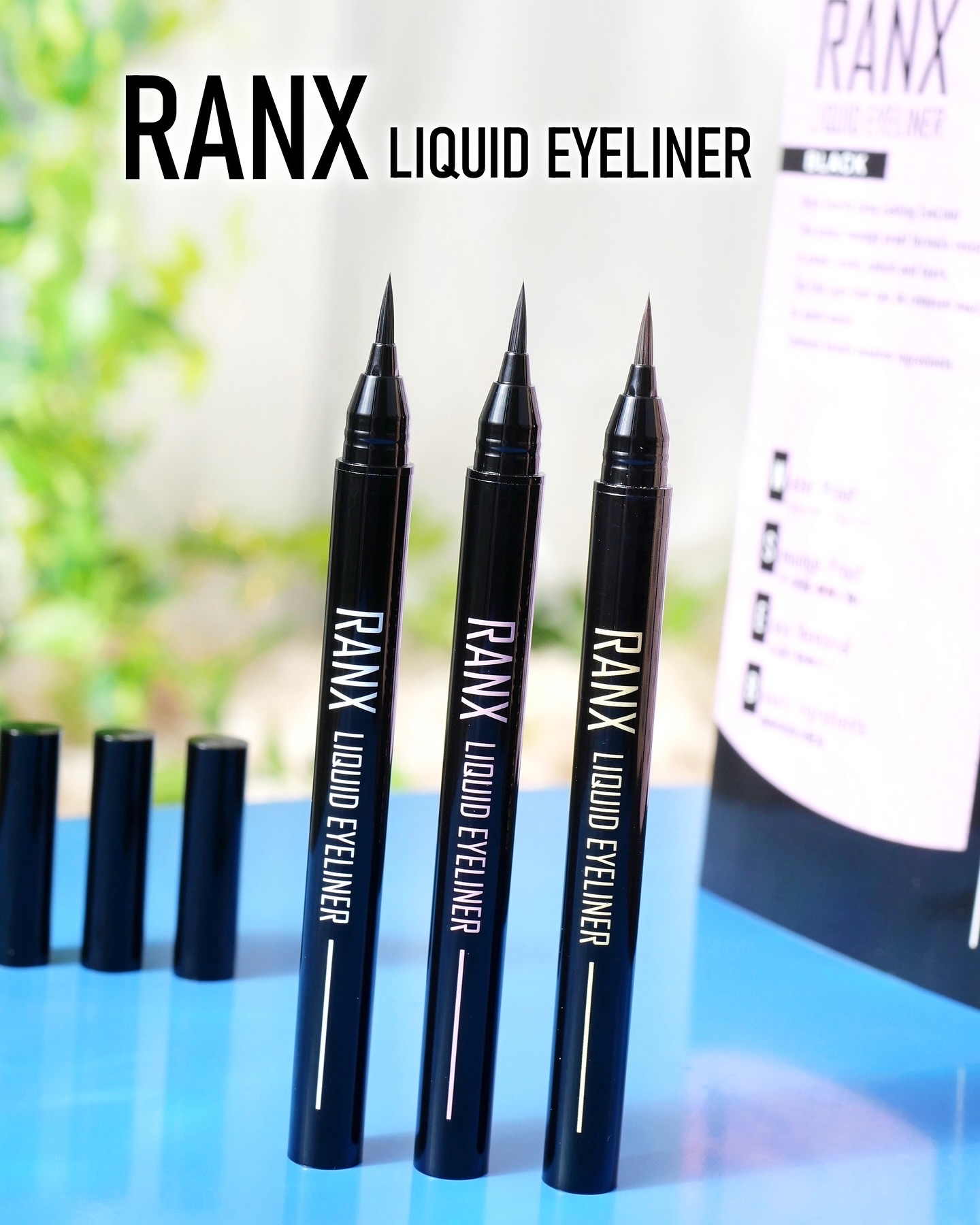 リキッドアイライナー/RANX/リキッドアイライナーを使ったクチコミ（1枚目）