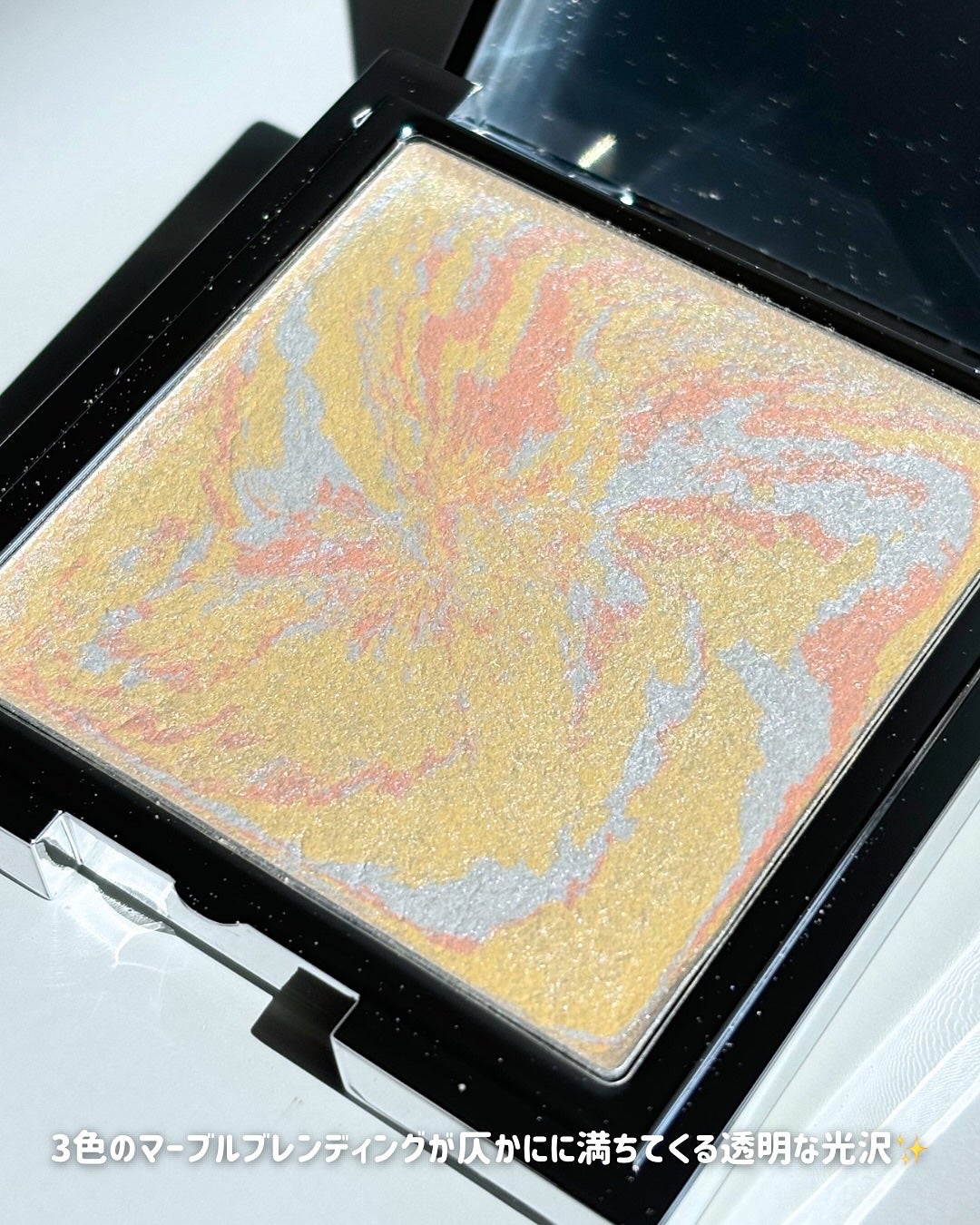 スキンルミナスハイライター/DEAR DAHLIA/パウダーハイライトを使ったクチコミ(2枚目)