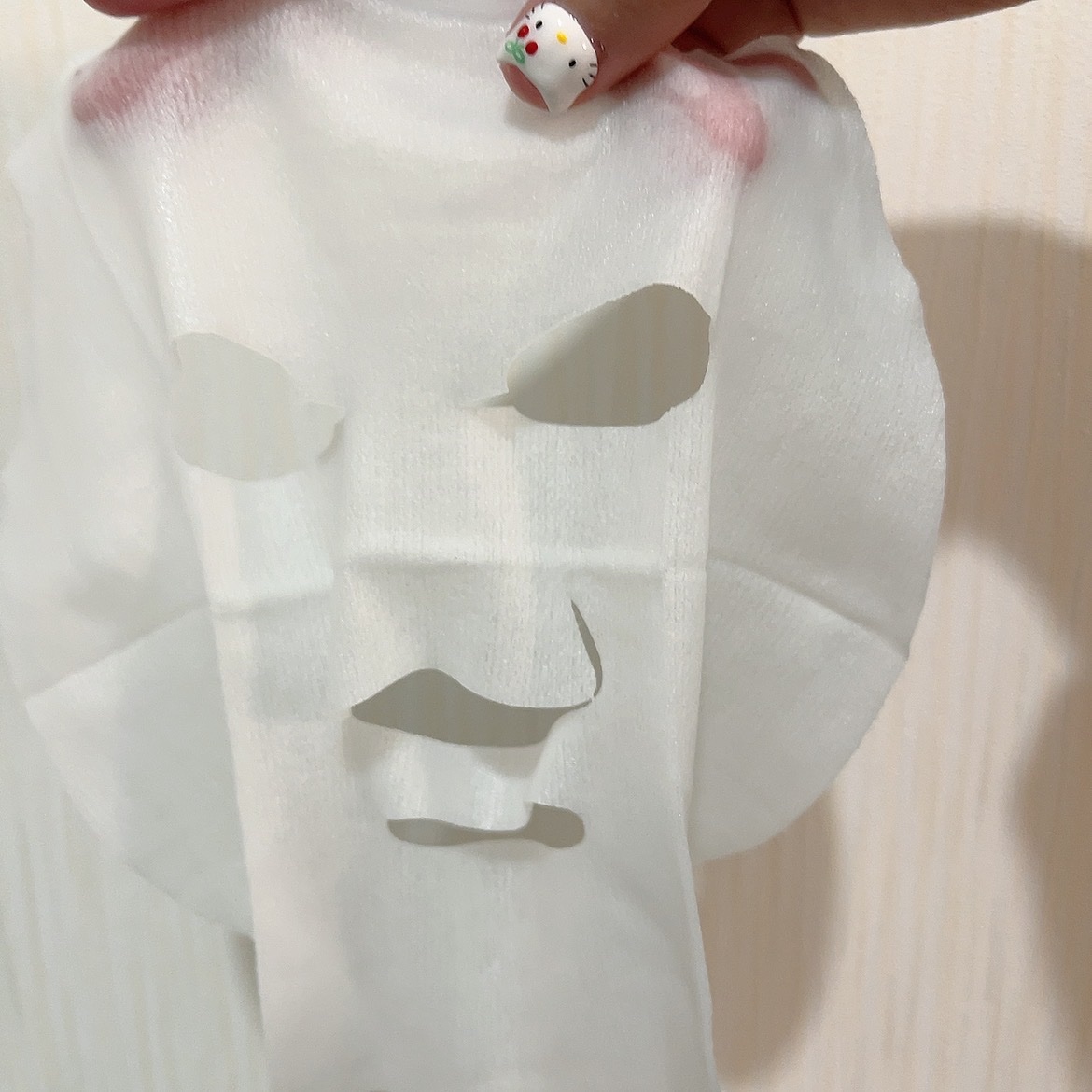 クレアボーテ もちぴたつつまれマスク ふたりはプリキュア キュアホワイト　優雅なユリの香りのクチコミ「クレアボーテ もちぴたつつまれマスク ふたりはプリキュア キュアホワイト　優雅なユリの香り ¥.....」（3枚目）