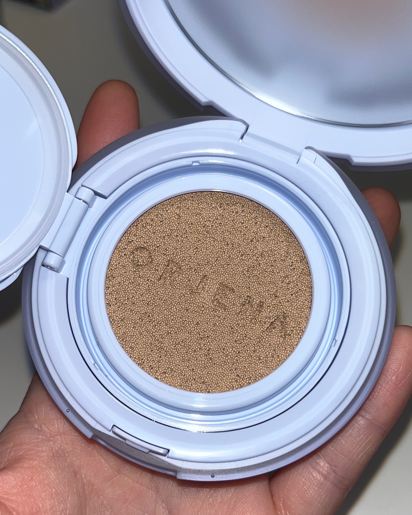 Aqua to moisture cushion/ORJENA/クッションファンデーションを使ったクチコミ（2枚目）