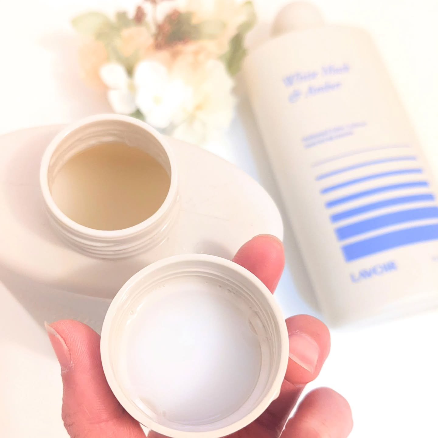 パフュームヴィーガン柔軟剤 プルメリア＆ガイアック/LAVOIR/柔軟剤を使ったクチコミ（3枚目）