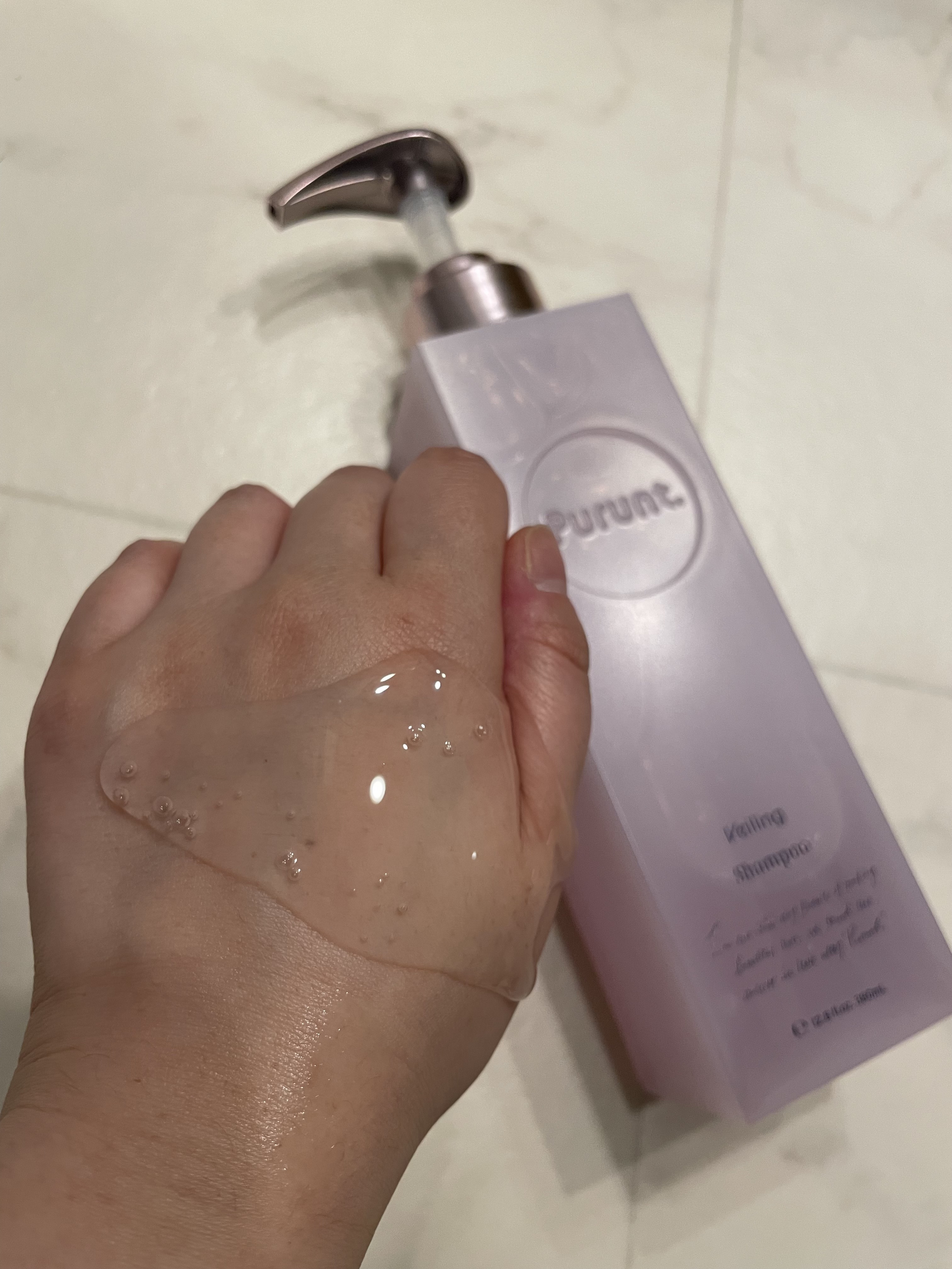 プルント　ヴェーリング美容液シャンプー／トリートメント/Purunt./シャンプー・コンディショナーを使ったクチコミ（2枚目）