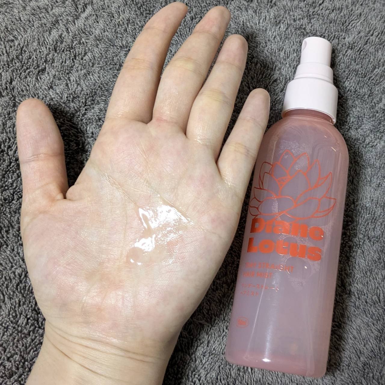 ロータス ワンデーストレート ヘアミスト ティー＆シトラスの香り/ダイアン/ヘアミストを使ったクチコミ（3枚目）