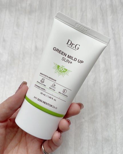 グリーンマイルドアップサンプラス/Dr.G/日焼け止めクリームを使ったクチコミ(2枚目)