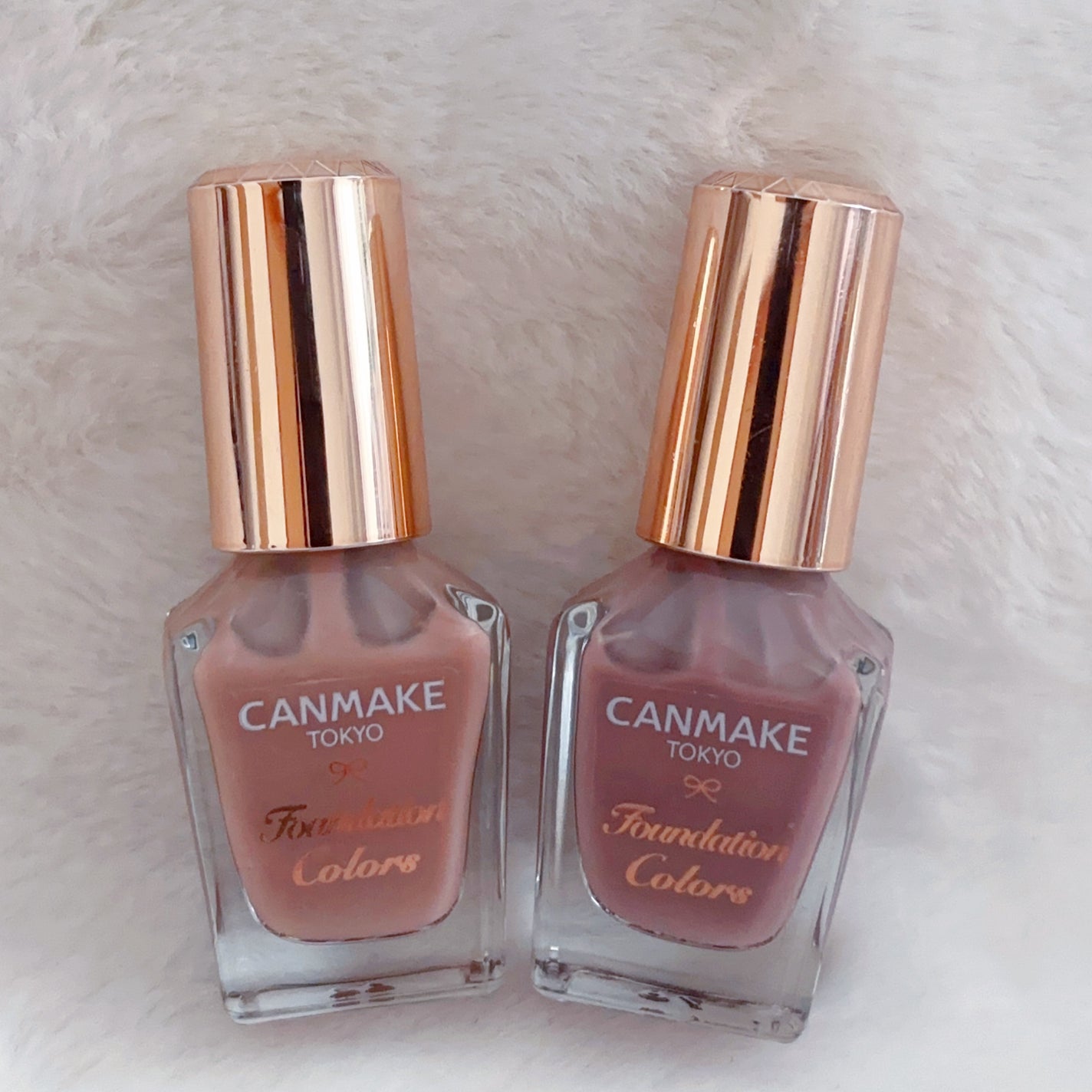 ファンデーションカラーズ/キャンメイク/マニキュアを使ったクチコミ(1枚目)