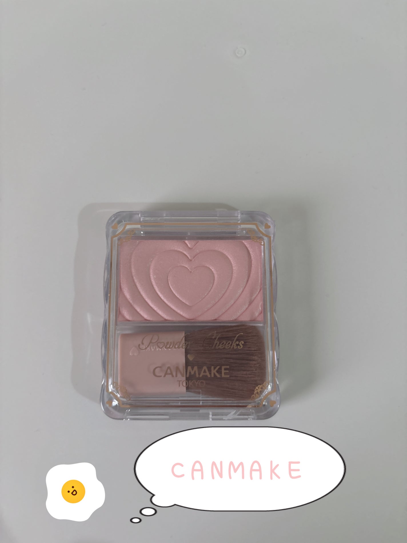 パウダーチークス/キャンメイク/パウダーチークを使ったクチコミ(1枚目)