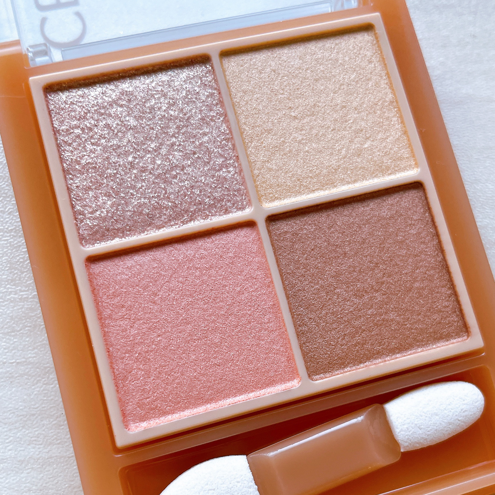 ベージュトーンアイシャドウ/CEZANNE/アイシャドウパレットを使ったクチコミ（2枚目）