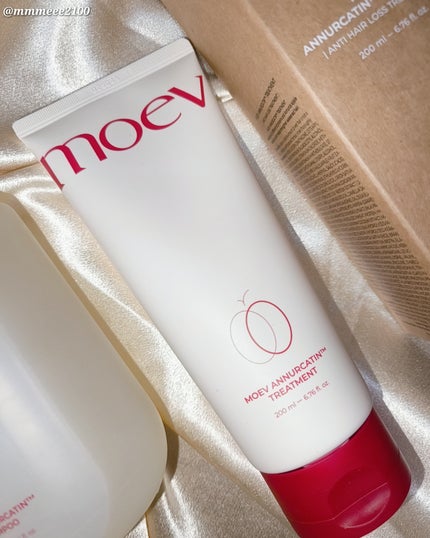 モエブ アヌカチン シャンプー/トリートメント/moev/市販シャンプーを使ったクチコミ(3枚目)