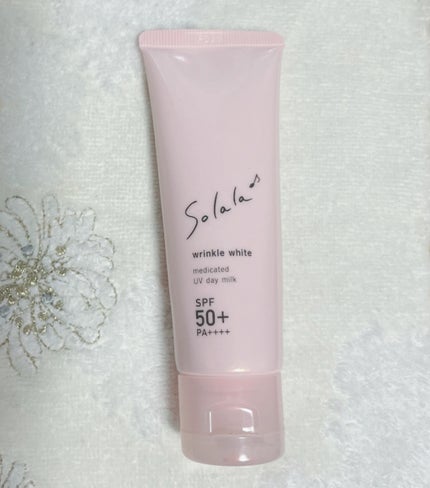 ソララ 薬用 リンクルホワイト UVデイミルク/ナリスアップ/日焼け止め・UVケアを使ったクチコミ(1枚目)
